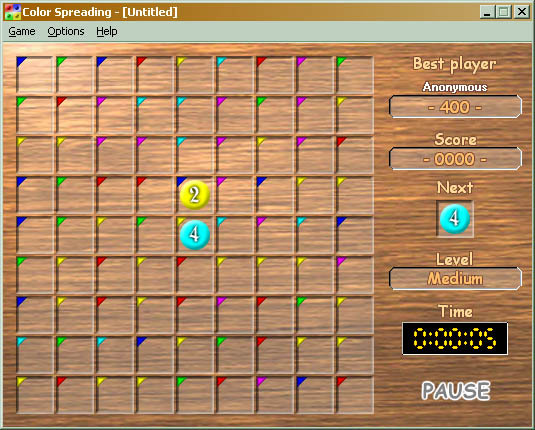 Color Spreading Screenshot